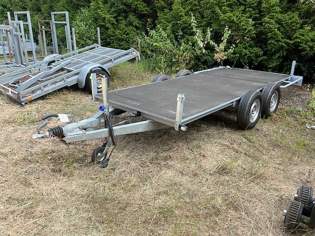 Onafgewerkte aanhangwagen (4x) - afbeelding 1 van  10