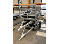 Onafgewerkte aanhangwagen - afbeelding 2 van  4
