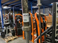 Onbekend 50mm stangen 3x krachtstation - afbeelding 1 van  4