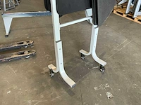 Onbekend aerobic matten 9x met rek krachtstation - afbeelding 4 van  4