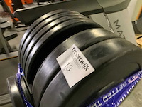 Onbekend bumperplates 50mm 2x20;5x10;1x5kg krachtstation - afbeelding 2 van  3