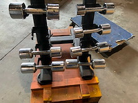 Onbekend mix dumbellset krachtstation - afbeelding 3 van  10