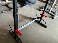 Onbekend squat rek krachtstation - afbeelding 2 van  2