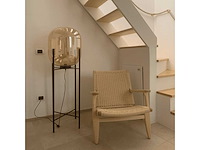 Onda vloerlamp 140 cm - licht amber - afbeelding 4 van  5