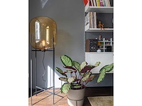 Onda vloerlamp 140 cm - licht amber - afbeelding 3 van  3