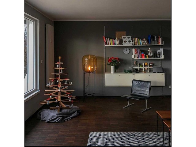 Onda vloerlamp 140 cm - rookgrijs - afbeelding 2 van  4