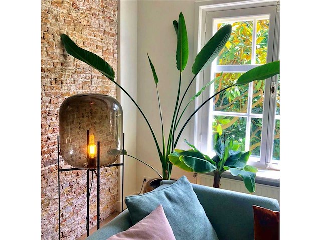 Onda vloerlamp 140 cm - rookgrijs - afbeelding 4 van  4