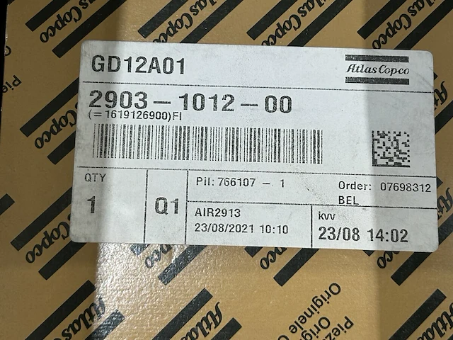 Onderdelen compressor atlas copco - afbeelding 4 van  5