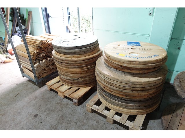 Onderdelen houten bobijnen - afbeelding 1 van  7