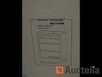 Onderkast met 4 lades kraftwerk mobilio - afbeelding 2 van  4