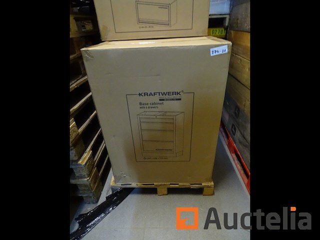 Onderkast met 4 lades kraftwerk mobilio - afbeelding 3 van  4