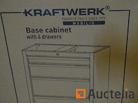 Onderkast met 4 lades kraftwerk mobilio - afbeelding 1 van  4