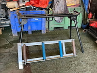 Onderstel afkortzaag met rollebaan - afbeelding 1 van  5