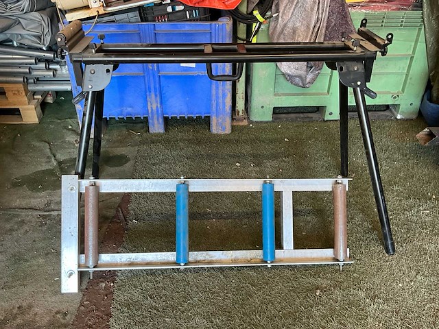 Onderstel afkortzaag met rollebaan - afbeelding 2 van  5