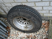Onderstel van karavan, geremd, l650xb210 cm - afbeelding 5 van  5