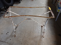 Onderstel voor tuintafel l. 84 b.36 cm - afbeelding 1 van  2