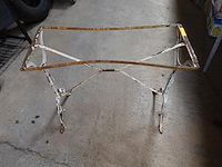 Onderstel voor tuintafel l. 84 b.36 cm - afbeelding 2 van  2