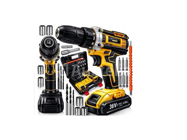 Ondragon 36 v draadloze boor/driver set - afbeelding 2 van  3