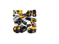 Ondragon accubus- en driverkit, 2 x 36 v draadloze slijpmachine in een doos - afbeelding 2 van  3