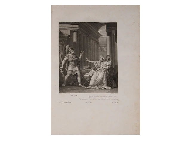 One of three volumes of 'oeuvres de racine', published by pierre didot, 1801 - afbeelding 7 van  12