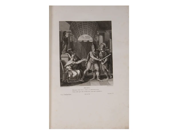 One of three volumes of 'oeuvres de racine', published by pierre didot, 1801 - afbeelding 8 van  12