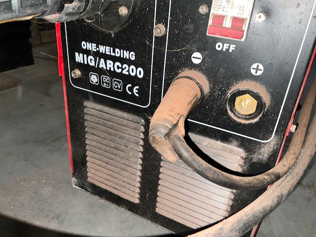 One-welding mig/arc200 inverter laspost - functioneel - afbeelding 3 van  6