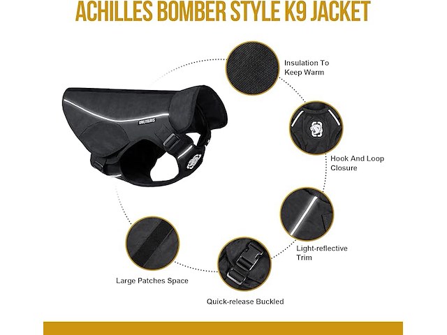 Onetigris achilles hondenjas m. - afbeelding 4 van  5