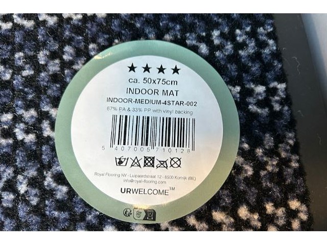 Ong 60 binnenmatten ur welcome - afbeelding 4 van  6