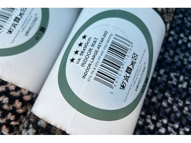 Ong 60 binnenmatten ur welcome - afbeelding 5 van  6