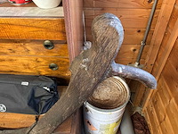 Ongebrandmerkt oud os-ploeg - afbeelding 4 van  11