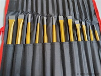 Ongebruikt stahlkaiser 16- en 12-delige beitelset carbon staal - afbeelding 4 van  10