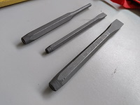 Ongebruikt stahlkaiser 16- en 12-delige beitelset carbon staal - afbeelding 2 van  10