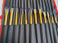 Ongebruikt stahlkaiser 16- en 12-delige beitelset carbon staal - afbeelding 4 van  10