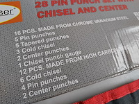 Ongebruikt stahlkaiser 16- en 12-delige beitelset carbon staal - afbeelding 7 van  10