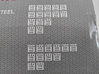 Ongebruikt stahlkaiser 16- en 12-delige beitelset carbon staal - afbeelding 8 van  10