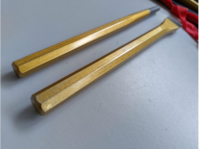 Ongebruikt stahlkaiser 16- en 12-delige beitelset carbon staal - afbeelding 10 van  10