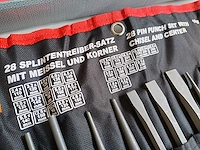 Ongebruikt stahlkaiser 16- en 12-delige beitelset carbon staal - afbeelding 6 van  10
