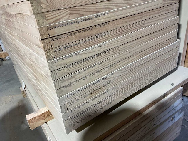 Ongelakte honinggraat schildersdeuren (41x) - afbeelding 7 van  8