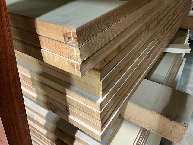 Ongelakte tubespaan brandwerende schildersdeuren (12x) - afbeelding 2 van  4