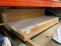 Ongelakte tubespaan brandwerende schildersdeuren (19x) - afbeelding 1 van  4