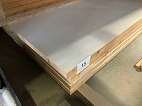 Ongelakte tubespaan brandwerende schildersdeuren (19x) - afbeelding 2 van  4