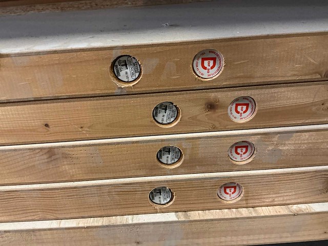 Ongelakte tubespaan brandwerende schildersdeuren (19x) - afbeelding 4 van  4