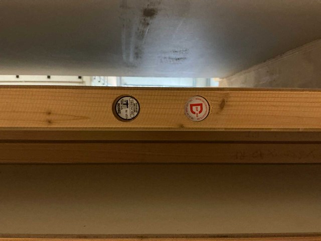 Ongelakte tubespaan brandwerende schildersdeuren (5x) - afbeelding 4 van  4