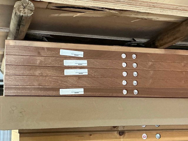 Ongelakte tubespaan brandwerende schildersdeuren (5x) - afbeelding 2 van  4