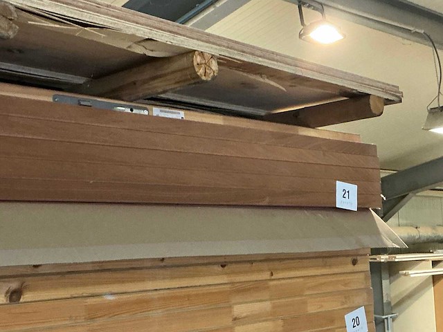 Ongelakte tubespaan brandwerende schildersdeuren (5x) - afbeelding 3 van  4