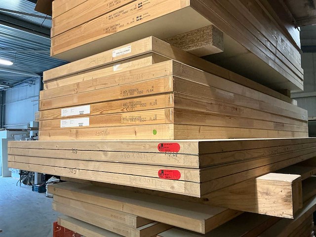 Ongelakte tubespaan brandwerende schildersdeuren (9x) - afbeelding 4 van  4