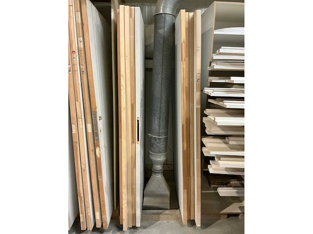 Ongelakte tubespaan schildersdeuren (24x) - afbeelding 3 van  6