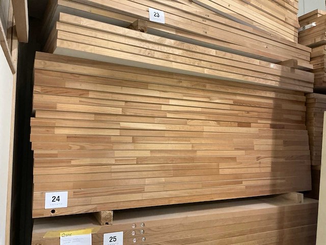 Ongelakte tubespaan schildersdeuren (24x) - afbeelding 1 van  4