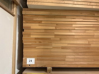 Ongelakte tubespaan schildersdeuren (24x) - afbeelding 2 van  4