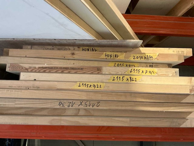 Ongelakte tubespaan schildersdeuren (35x) - afbeelding 2 van  6